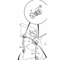 Domek hydraclampu -2 díry -originál vč.těsniva