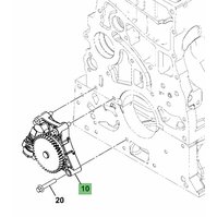Olejové čerpadlo JCB motor-Originál
